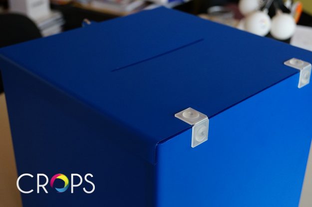 Making urns for donations