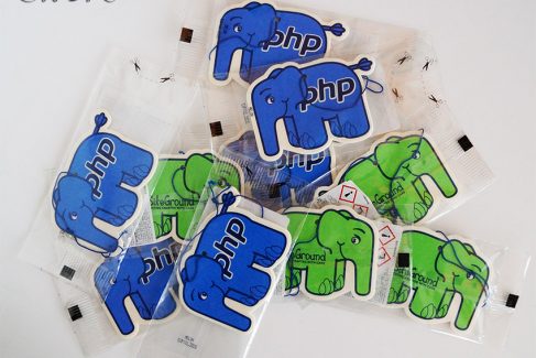 Freshener for cars with logo