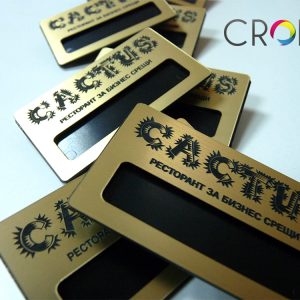 CACTUS - badges with character