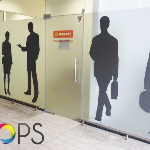 Fitted windows with foil