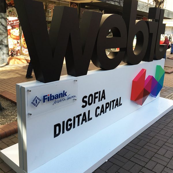 WEBIT Volumetric Letters