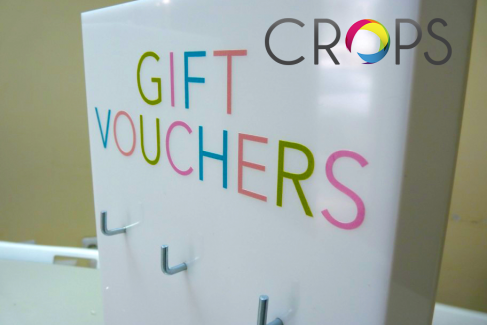 Plexiglass voucher holders