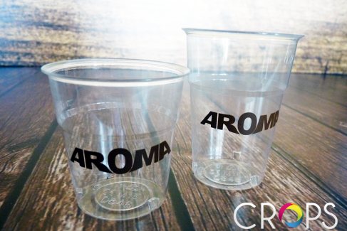 Printing on plastic cups