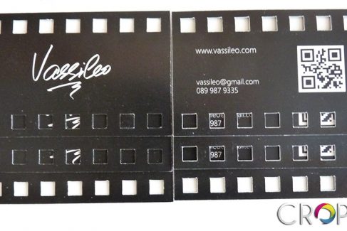 Business cards with slots