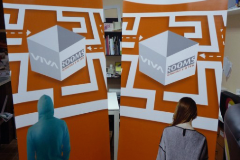 Roll banners for Vivacom