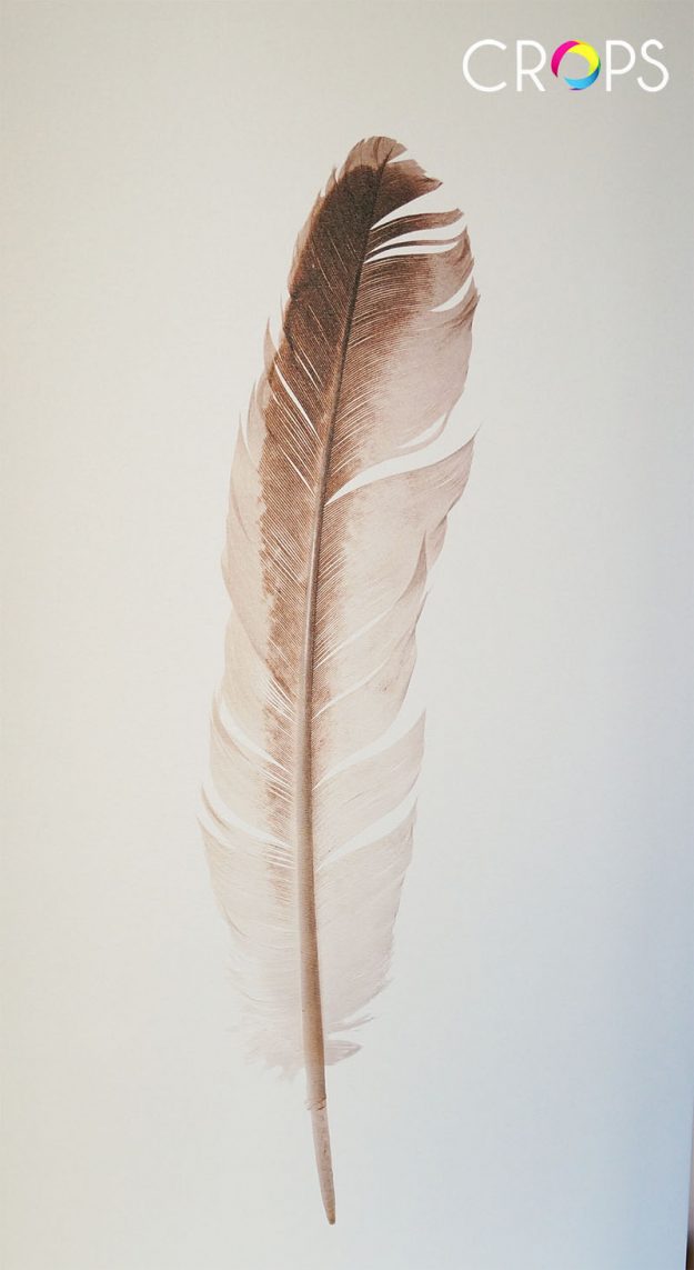 Large-format printing on canvas