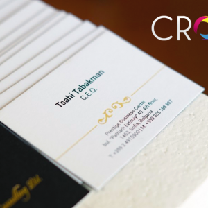 Design of stylish business cards