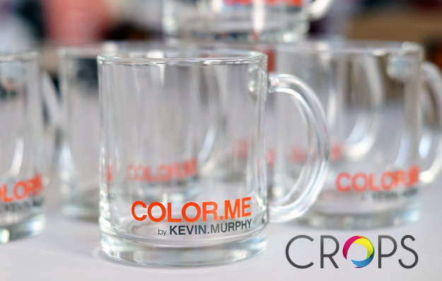 Printing on glass cups