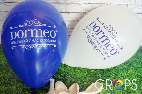 Promo balloons for advertising