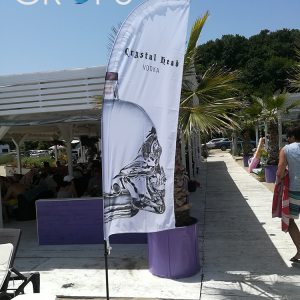 beach flags, advertising agency