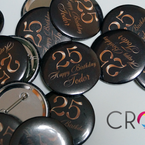 Custom made badges