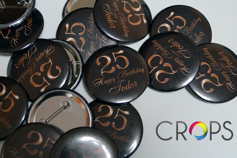 Custom made badges