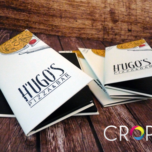 Custom restaurant menu covers