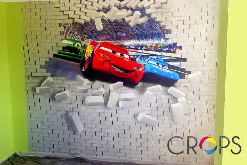 3D Wallpaper for Walls, advertising agency