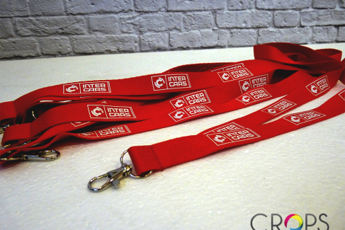 Badge holders, advertising agency