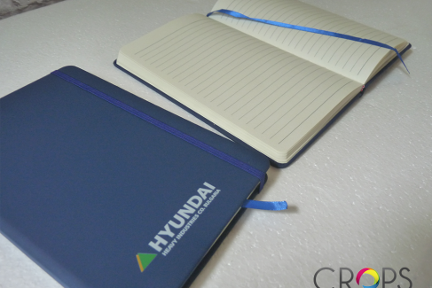 Corporate notebooks, advertising agency