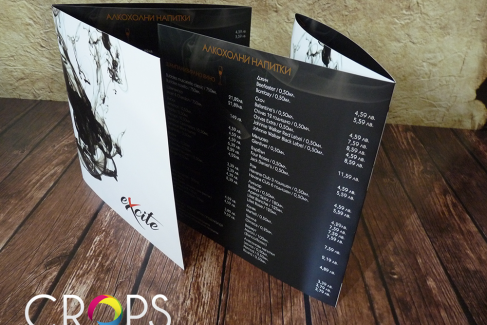 menu printing, advertising agency