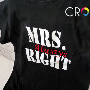 Personalised T- shirts for Couples, advertising agency