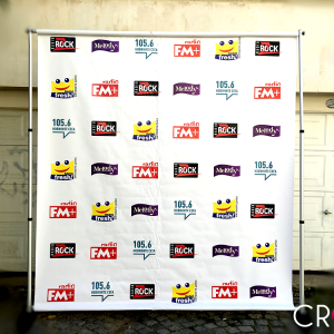 Wall of fame for Radio FM, advertising agency