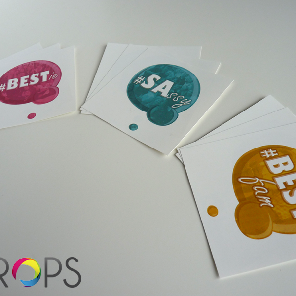 Colourful stickers (2) Colourful stickers, advertising agency