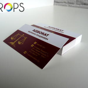 Custom Business Cards (1) Custom Business Cards, advertising agency