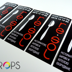 Flyers cards for RESOL (1) Flyers cards for RESOL, advertising agency