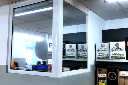 Mirror reflective foil, advertising agency