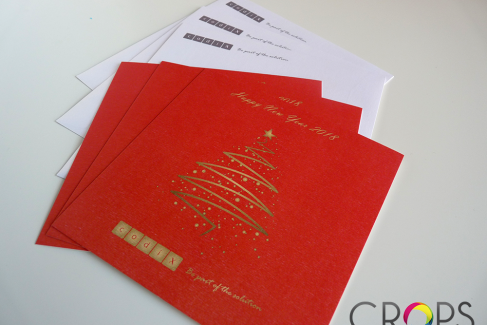 New Year Cards for Codix, advertising agency