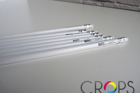 Pencils with logo, advertising agency