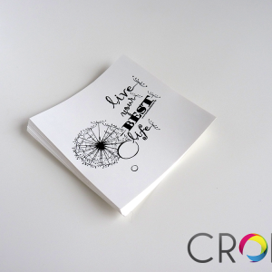 Printing of creative stickers, advertising agency