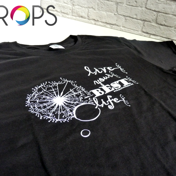 T-shirts with logo, advertising agency