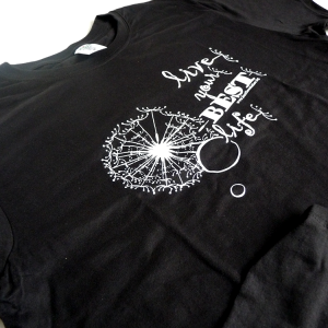 T-shirts with logo, advertising agency