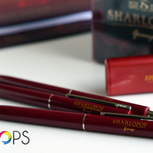 Set of promotional products, advertising agency