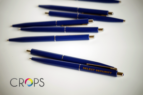 Custom printed promotional pens, advertising agency