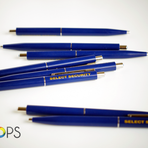 Custom printed promotional pens, advertising agency