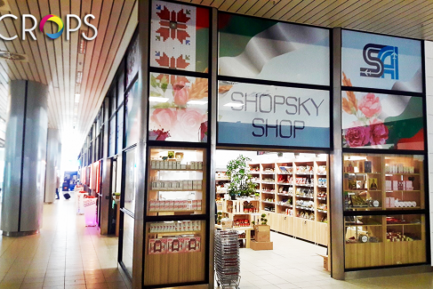 Design and branding of shop, http://cropsadvertising.com