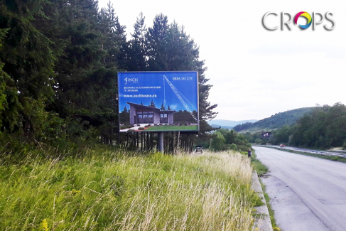 Printing of double sided billboard, http://cropsadvertising.com