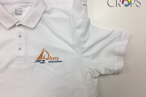 Embroidered T-shirts, http://cropsadvertising.com