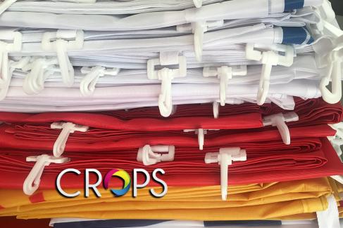 Custom printed flags, http://cropsadvertising.com