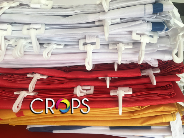 Custom printed flags, http://cropsadvertising.com