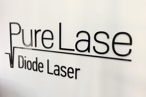 Black plexiglass inscription, http://cropsadvertising.com