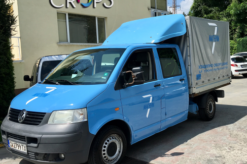 Vehicle branding and graphics, http://cropsadvertising.com