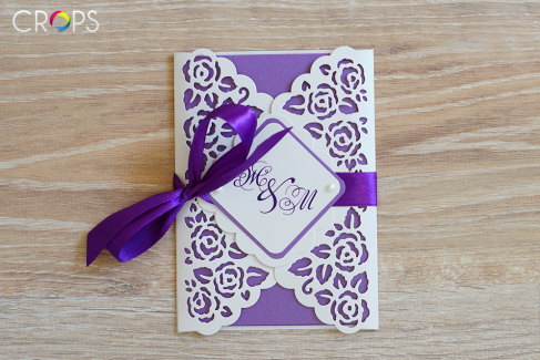 Wedding invitation, http://cropsadvertising.com