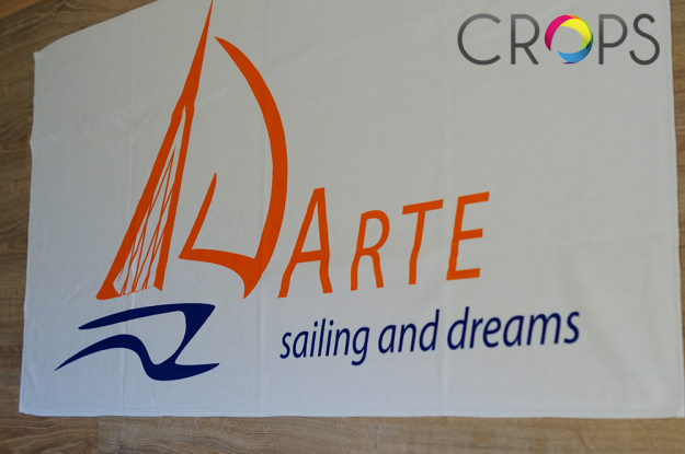 Custom printed towels, http://cropsadvertising.com