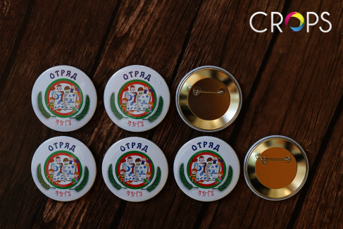Custom badge, http://cropsadvertising.com