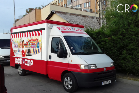 Trucks and bus branding, http://cropsadvertising.com