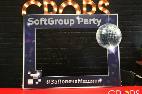 Custom Selfie frame, http://cropsadvertising.com