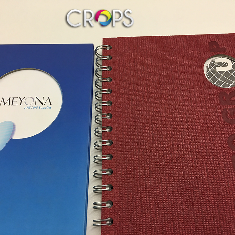 Hardcover notebooks, http://cropsadvertising.com