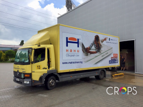 Truck branding, http://cropsadvertising.com